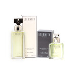 Unisex Fragrance // Duo Calvin Klein Eternity Ladies EDP Spray + Eternity Mens EDT Spray // 3.4 oz +1.7 oz