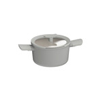 BergHOFF Balance Nonstick Ceramic Stockpot 8" // 3.3qt. With Glass Lid // Recycled Aluminum // Moonmist