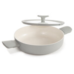 BergHOFF Balance Nonstick Ceramic Sauté Pan 10.25" // 3.1qt. With Glass Lid // Recycled Aluminum // Moonmist