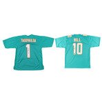 Tua Tagovailoa Signed Dolphins Jersey  & Tyreek Hill Signed Dolphins Jersey