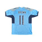 Derrick Henry Signed Titans Jersey  & A. J. Brown Signed Titans Jersey