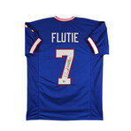 Doug Flutie Signed Bills Jersey  & Eric Moulds Signed Bills Jersey Inscribed "Bills Mafia"