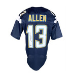 Keenan Allen Signed Chargers Jersey, Keenan Allen Signed Chargers Lunar Eclipse Alternate Speed Mini Helmet, & Mike Williams Signed Chargers Jersey