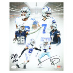 Trevon Diggs Signed Cowboys Jersey, DaRon Bland Signed Cowboys Jersey, & Trevon Diggs & DaRon Bland Signed Cowboys 11x14 Photo