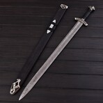 Damascus Viking Sword // 7304