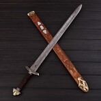 Damascus Viking Sword // 7303