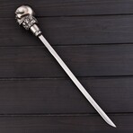 Skull Head Walking Cane Sword // Hidden Sword // 7311