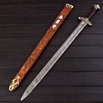 Damascus Viking Sword // 7303