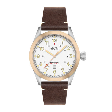 Recta Cavalier 3 Hands Date Quartz // RT-3005-08