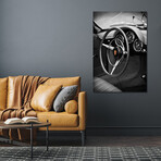 Porsche 356 Roadster Print on Acrylic Glass by Mark Rogan (16"H x 24"W x 0.25"D)