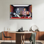 The Color Of Money - Tom Cruise & Paul Newman "Fast Eddie" Print on Acrylic Glass by Rockchromatic (24"H x 16"W x 0.25"D)