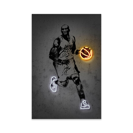 Kobe Print on Acrylic Glass by Octavian Mielu (16"H x 24"W x 0.25"D)