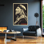 The Stranger: Willie Nelson Print on Acrylic Glass by Joshua Budich (16"H x 24"W x 0.25"D)