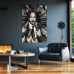 John Wick Print on Acrylic Glass by Inked Ikons (16"H x 24"W x 0.25"D)