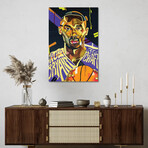 Kobe Bryant Print on Acrylic Glass by Domonique Brown (16"H x 24"W x 0.25"D)