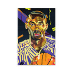 Kobe Bryant Print on Acrylic Glass by Domonique Brown (16"H x 24"W x 0.25"D)