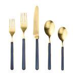 Fantasia Ice Gold Flatware  Set // 20 Pcs. // Mustard (Black)