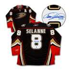 Teemu Selanne Anaheim Signed Final Season RBK Jersey