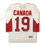 Paul Henderson Team Canada Signed 1972 White Jersey - Summit Series