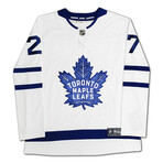 Frank Mahovlich Autographed White Toronto Maple Leafs Jersey