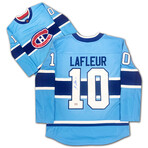 Guy Lafleur Autographed Special Edition Light Blue Jersey - Montreal Canadiens