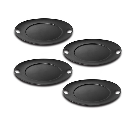 Saturno Tray // 4 Pcs. // 4.72" x 5.51" (Vulcan Grey)