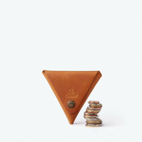 Triangle Case // Cognac