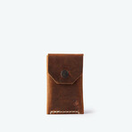 Micro Wallet // Antique Brown