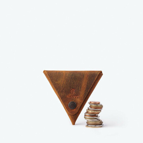 Triangle Case // Antique Brown