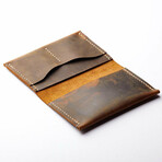 Passport Sleeve // Antique Brown