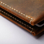 Passport Sleeve // Antique Brown