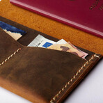 Passport Sleeve // Antique Brown