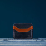 5 Slot Card Wallet // Denim Dream