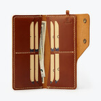 Long Wallet // Cognac