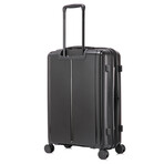 DUKAP Airley Lightweight Hardside Spinner Luggage 24" // Black