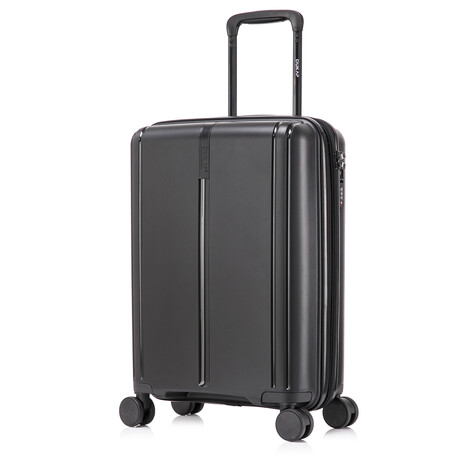 DUKAP Airley Lightweight Hardside Spinner Luggage 20" Carry-On // Black