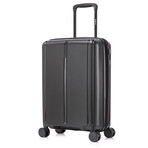 DUKAP Airley Lightweight Hardside Spinner Luggage 20" Carry-On // Black