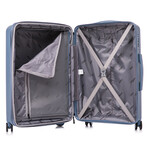 DUKAP Airley Lightweight Hardside Spinner Luggage 28" // Blue