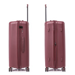 DUKAP Airley Lightweight Hardside Spinner Luggage 28" // Wine