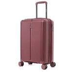 DUKAP Airley Lightweight Hardside Spinner Luggage 20" Carry-On // Wine