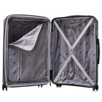 DUKAP Airley Lightweight Hardside Spinner Luggage 28" // Black