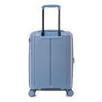 DUKAP Airley Lightweight Hardside Spinner Luggage 20" Carry-On // Blue