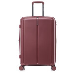 DUKAP Airley Lightweight Hardside Spinner Luggage 24" // Wine