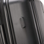 DUKAP Airley Lightweight Hardside Spinner Luggage 28" // Black