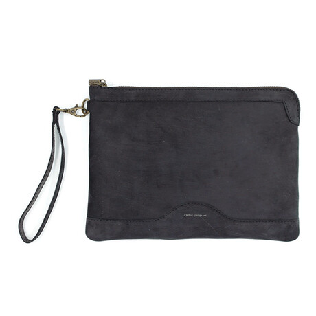 Leather Pochette (Brown)