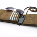 iPhone Neck Wallet (Brown)