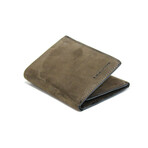 Trifold Leather Wallet (Brown)