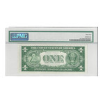 1935 B Star $ 1 Silver Certificate Pmg 64 Cu