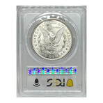 1921 P Morgan Dollar Pcgs Ms 63 # 084