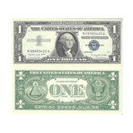 1957 A $ 1 Silver Certificate